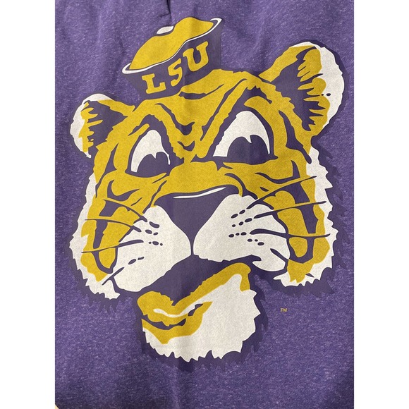 LSU Tigers Team Sweatpants Nike Purple Gold Pockets Mens Size XL New Fast Ship - Picture 11 of 12